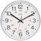 Infinity Instruments Prosaic 24-Hour ITC Business Wall Clock, Silver, 12 in 90/1224-1SV - alternate 1