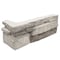 Msi Knoxville Gray Corners Pattern Varying Length Natural Concrete corner Wall Tile ZOR-PNL-0178 - alternate 2