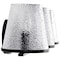 Nuvo Valentine, 3 Light Vanity, Black Finish, Hammered Glass 60/8253 - alternate 3