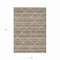 Homeroots 8' X 10' Taupe And Brown Geometric Washable Indoor Outdoor Area Rug 610730 - alternate 3