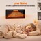 Edendirect 30 in. 750/1500W Wall Mount Electric Fireplace in Black, LED with 12-Colors, Timer ZR-EF30R - alternate 5