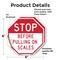 Signmission Stop Before Pulling on Scales, 6 inch X 6 inch, Vinyl Decal, 2PK OC-D-2PACK-6-276 - alternate 3