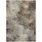 Homeroots 3' X 5' Taupe Beige And Brown Abstract Washable Indoor Outdoor Area Rug 577631 - alternate 3