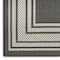 Homeroots 5' X 7' Black Geometric Indoor Outdoor Area Rug 572766 - alternate 6