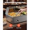 Vevor Commercial Food Warmer Glass Cover 1500W Bain Marie with Three Food Pans M-2213 - alternate 3