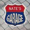Signmission Nate's Garage, 18 Inch X 18 Inch, Plastic Sign SHI-P-18-383-NATE - alternate 5