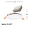 Bulbrite 75 - Watt Equivalent 4 JBOX DWNLGT Dimmable N/A LED Light Bulb Soft White Light 3000K, 4PK 862658 - alternate 6