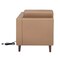Flash Furniture HERCULES Artemis Cognac LeatherSoft Right Arm Reception Chair, 2 AC Outlets/1 USB/1 USB-C Ports ZB-8921C-RA-COGNAC-GG - alternate 6