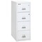 Fireking 4 Drawer, 1 Hr Fire Rated, Vertical, 31" Legal, Safe-In-A-File Arctic White 4-2131-CAWSF - alternate 1