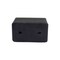 Mytee Products 6inx3 1/2inx3 1/2in Rectangular Rubber Dock Bumper with 2 Holes - Impact Resistant TRLB-3001 - alternate 5