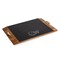 Picnic Time Family Of Brands NCAA Wingate University Bulldogs Covina Acacia and Slate Serving Tray 957-07-512-183-1 - alternate 1