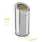 Hls Commercial 15 gal Round Trash Can, Silver, Open Top, Stainless Steel, 14.9 in HLSC04G15A - alternate 3