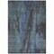 Homeroots 3' X 5' Blue And Gray Abstract Washable Indoor Outdoor Area Rug 616136 - alternate 6