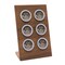 Homeroots Free Standing 6.00in Wood Coffee Storage & Accessories 478226 - alternate 4
