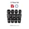 Sunex 1/4" Drive Universal Impact Socket Set, Metric, 12 pcs 1814 - alternate 5