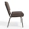 Flash Furniture Hercules Church Chair, Brown Back, 21-1/4 in W 25" L 33" H, Fabric Seat FD-CH0221-4-GV-BNDOT-GG - alternate 3