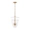 Troy Lighting Tully 13.5in wide 3 Light Lantern in Patina Brass F4414-PBR - alternate 1