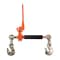 Mytee Products 3/8in-1/2in Folding Handle Ratchet Load Binder w/ Grab Hook 12,000 lb WLL CBRS-FH38-SO - alternate 5
