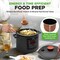 Nutrichef Electric Pressure Cooker 6 Quart Capacity, Black NCHS60ZB - alternate 5