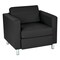 Office Star Products Pacific Armchair, Black PAC51-R107 - alternate 1