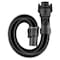 Milwaukee Tool Vacuum Hose, 6 ft L, Black, Plastic 49-90-1965 - alternate 1