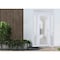 Vdomdoors Front Exterior Prehung FiberGlass Door Frosted Glass / Manux 8102 White Silk / 2 Sidelight and Tran MANUX8102EXD-WS-W12+36+12 x H80+14-LH - alternate 2