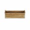 Homeroots 14" Brown Solid Wood Organizer Box 399659 - alternate 4
