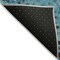Homeroots 8' Blue Terra Cotta And Black Round Abstract Washable Indoor Outdoor Area Rug 603085 - alternate 5