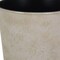 Homeroots 5in Cream Recycled Plastic Indoor Outdoor Round Pot Planter 488311 - alternate 3