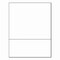 Printworks Professional Perforated Paper, 92 Bright, Perforated 3.5" from Bottom, 8.5 x 11, White, 2500PK 04128 - alternate 3