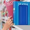 Acrimet Steel Metal Jumbo Bookends for Shelves, Heavy Duty, for Large books, Deep Blue, 2PK 294.7 - alternate 5