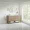James Martin Vanities Breckenridge 60" Single Vanity, Whitewashed Oak, w/ 3 CM Tajnar Eclos Top 330-V60S-WWO-3TJR - alternate 5