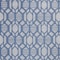 Homeroots 4' X 6' Blue Geometric Machine Braided Distressed Area Rug With UV Protection 555606 - alternate 3