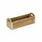 Homeroots 14" Brown Solid Wood Organizer Box 399659 - alternate 1
