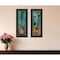 Homeroots Set Of Two Tune my Heart and I will Sing 2 Black Framed Print Wall Art, 2PK 406120 - alternate 2