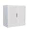 Homeroots 31in White Wood Accent Cabinet With Two Doors 691111 - alternate 1