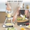 Vevor Potato Slicer Commercial Vegetable Fruit Cutter Chopper 4 Blades and Tray QTJ-J002 - alternate 4
