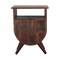 Homeroots 21" Brown Solid Wood Two Drawer Nightstand 701735 - alternate 7