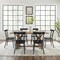 Crosley Joanna 7-Piece Dining Table Set For 6 W/Camille Chairs KF20008RB-MB - alternate 6