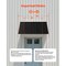 Vevor Window Awning Door Canopy 56x24 in Outdoor Steel Front Door Awnings Anti-Rust CGW-56INCH - alternate 5
