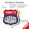 Signmission Timmy's Garage, 18 inch X 18 inch, Plastic Sign, 2PK SHI-P-2PACK-18-383-TIMMY - alternate 3