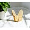 Homeroots 3" Gold Crystal Butterfly Figurine Tabletop Sculpture 554001 - alternate 3