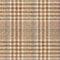 Homeroots 3' X 5' Brown Beige And Beige Plaid Washable Indoor Outdoor Area Rug 601500 - alternate 4