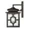 Homeroots Antique Bronze Outdoor Lantern Wall Light 398494 - alternate 5