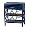 Bali & Pari Daina Natural Rattan Nightstand, Blue 259-14198-ZORO - alternate 3
