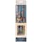 Da Vinci MINIATURE MAESTRO Natural Kolinsky Red Sable, Series 76, Assorted, 3 Brush Set in Wooden Stand VA-4066-76_0 - alternate 1