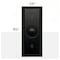 Newhouse Hardware Wired Metal Rectangular Beveled Recessed Mount Unlighted Doorbell Chime Push Button in Black BT6BV - alternate 6