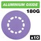 Trend Aluminum Oxide 6 Inch Random Orbit Sanding Discs, 180 Grit, Pack of 10, AB/150/180A, 10PK U*AB/150/180A - alternate 1