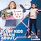 Campior Kick Scooter for Ages 6+, for Kids, Teens, and Adults, Max Load 240 LBS, Foldable, 8-inch Big Pink CAMTE137 - alternate 3