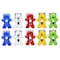 The Pencil Grip Magnet Man Magnetic Clip, Assorted Colors, 10PK 13210 - alternate 1